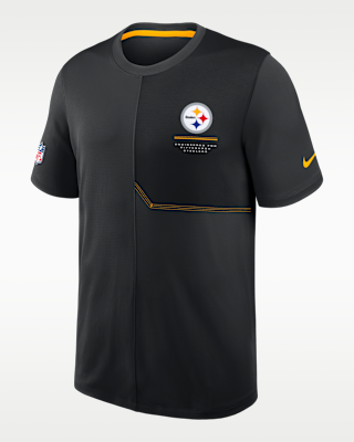 Pittsburgh Steelers Sideline Coach Men's Nike Dri-FIT NFL Top